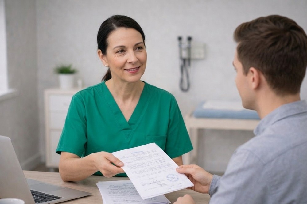 Медицинская справка о допуске к гостайне