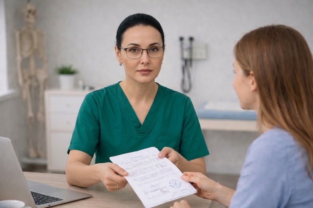 Медицинская справка о профпригодности