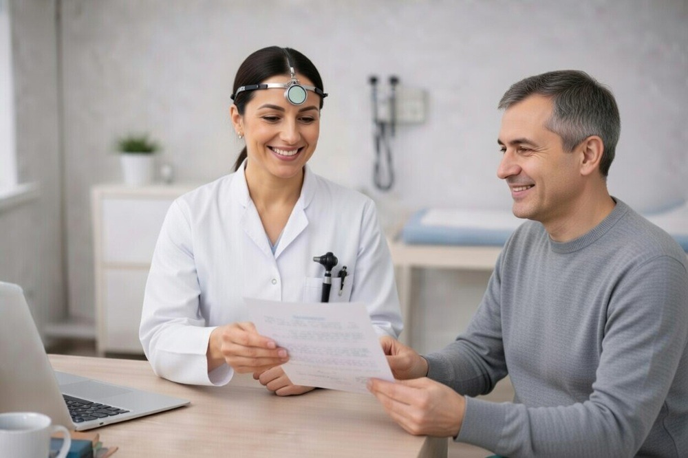 Медицинская справка от ЛОР врача