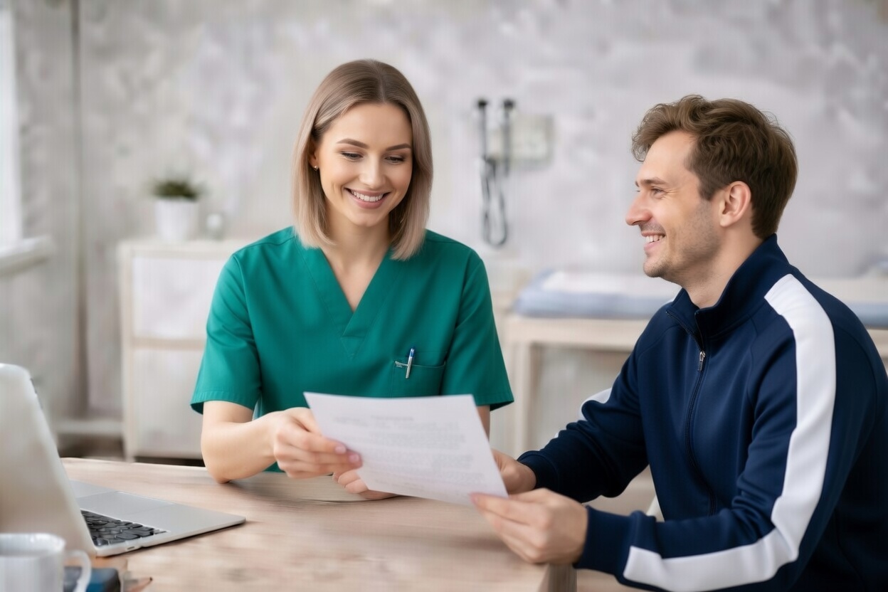 Медицинская справка для фитнеса