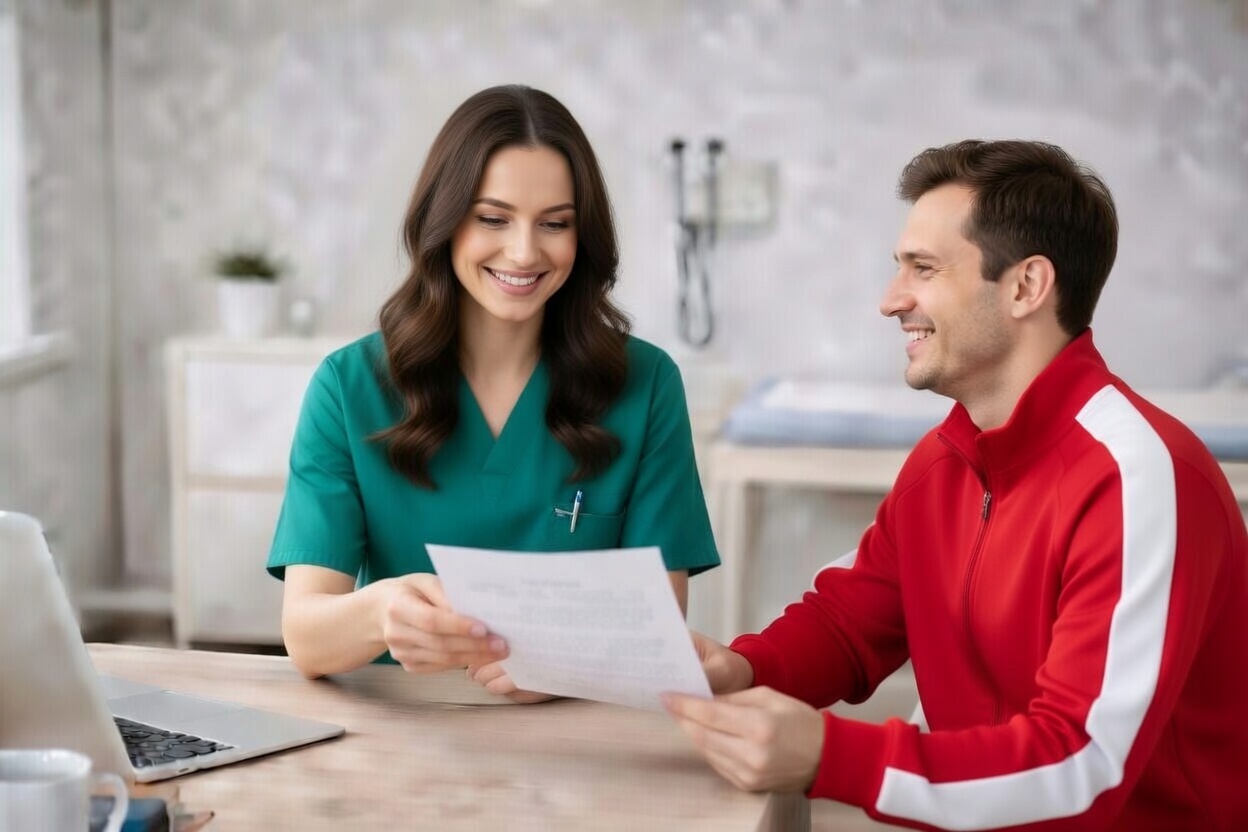 Медицинская справка для спортивной секции